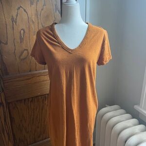 Soft Vintage Cotton T-Shirt Dress